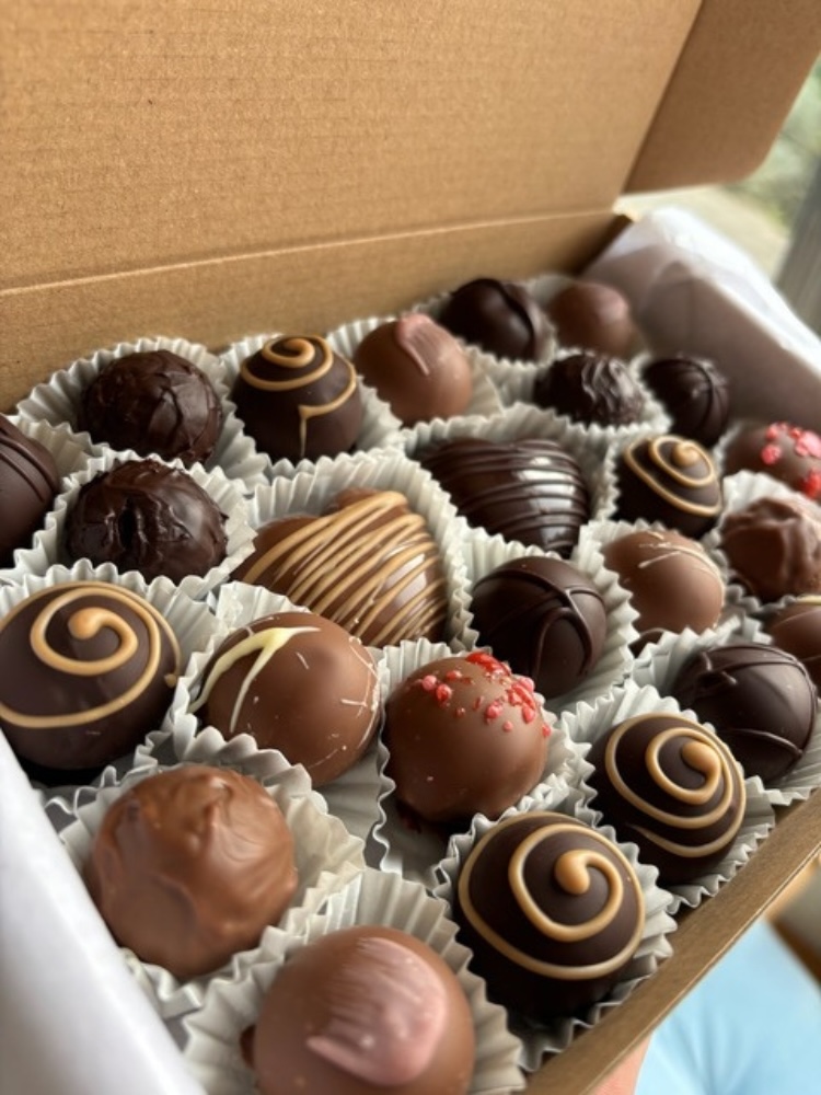 čokoládové pralinky