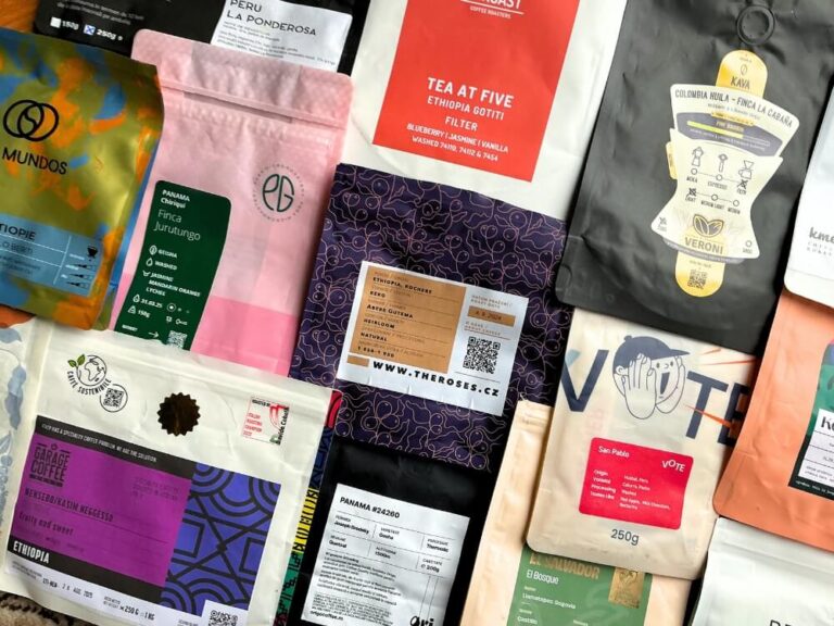 balíčky kávy