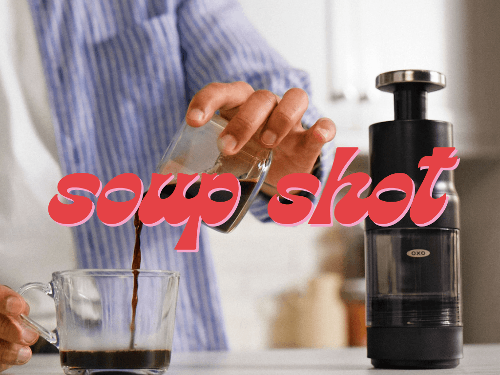 soup shot oxo brewer